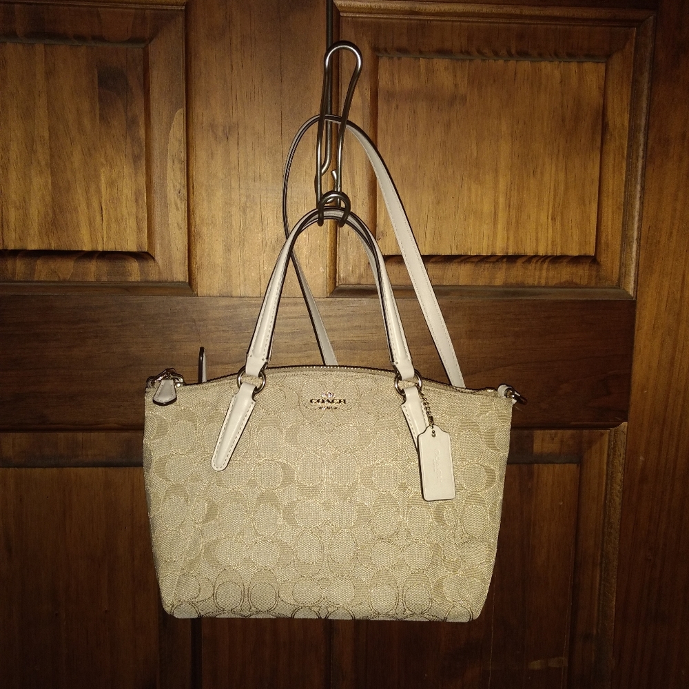 Coach Mini Kelsey Outline Satchel Crossbody F57830